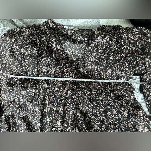 Zara paisley tunic- size small - Picture 4 of 5